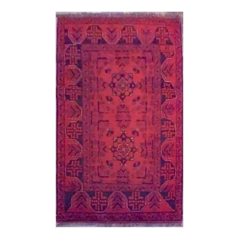 Afghani Khotan Rug 3'4" x 5'1" zandirugs